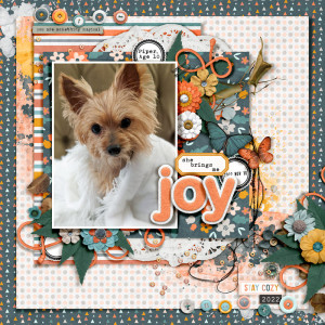 She Brings Me Joy [MOC11 January 1: Blind Scrap]