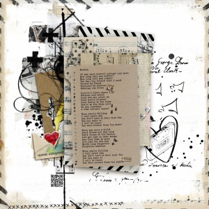 MOC11_January13_Scrap A Page With Lyrics - Broken
