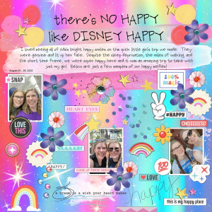 January 12 - Create A Happy Page