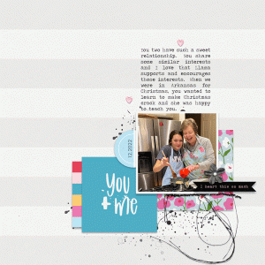 you and me