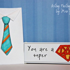 Father's Day Card and Candy Bar