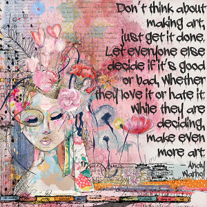 Making art