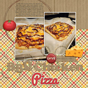 BBQ Chicken Pizza SOSN 02/15