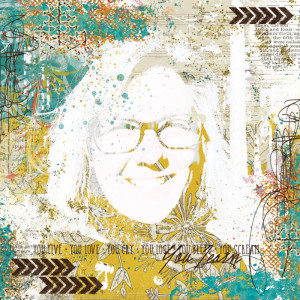 Art Journal challenge Week 1 March