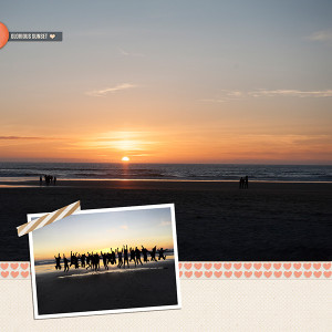 Sunset On The Beach