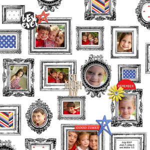 So Much Joy- Scrap Gals Make It March- Day 22 "Framed" Challenge