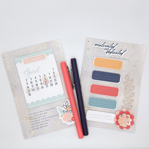 April Planner Pages