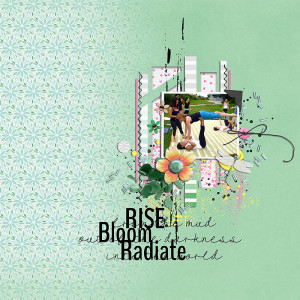 rise bloom radiate