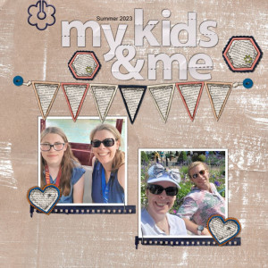My kids and me