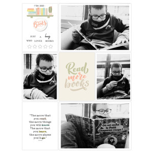 Just a boy who likes books