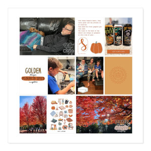 Scenes of getting cozy