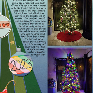 decorating the tree