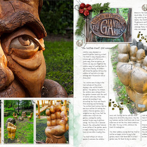 Giants Playground double page for book
