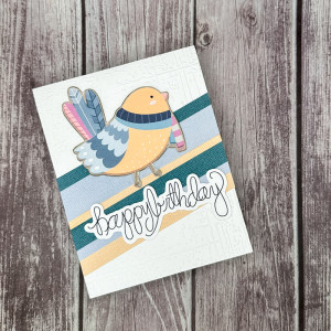 Birdie Birthday Card