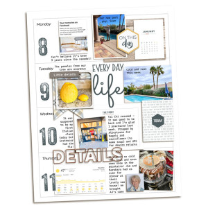 Memory Planner Week 2 (Left page)
