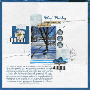 MOC 12 Day 15 Blue Monday