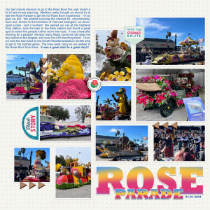 Rose Parade MOC12 Day 11 Colorful Word Art