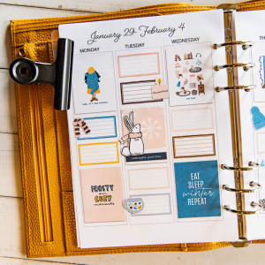 Jan 29 Weekly Planner (hybrid) left page