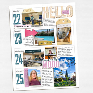 Week 3 Memory Planner - Left