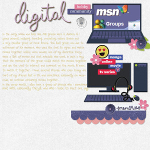 January 30. Connecting with technology