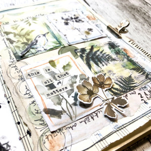 Junk Journal 1 - hybrid - close up