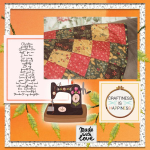 Journaling June Christina's Christmas Quilt Skirt