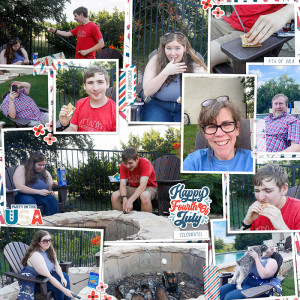 Fourth of July S'mores