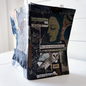 Hybrid Collage Cover for my Notebook