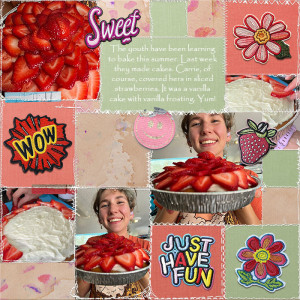 Strawberry Cake