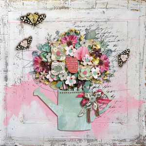 Mixed Media Bouquet