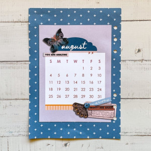 August Planner Calendar