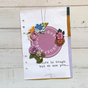 August Planner Cover