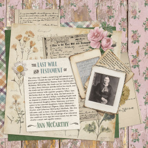 Sept 24 Journaling Challenge: Last Will and Testament of Ann McCarthy