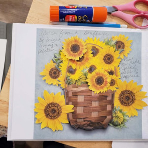 Book Page 2 Sunflowers