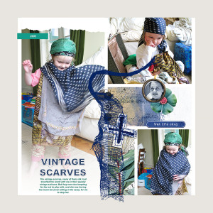 My vintage silk scarves ...
