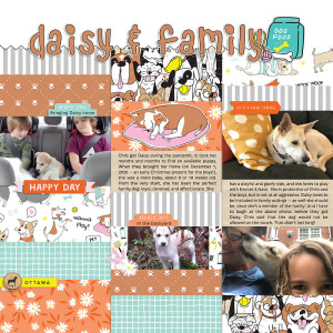 Oct24 Journaling Challenge: Daisy & Family