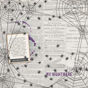 Halloween Bash 2024 Scary/Dark Page Challenge: My Nightmare