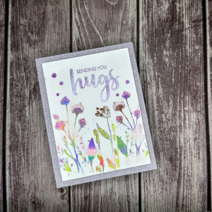 Sending Hugs Card