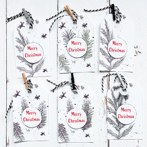 Christmas tags (hybrid)
