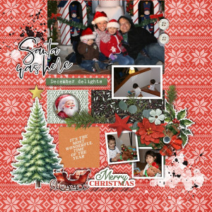 SANTA WAS HERE