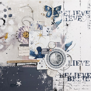 Theresa Moxley Hybrid Layout With Hear My Voice Believing