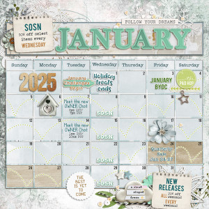 January 2025 Calendar
