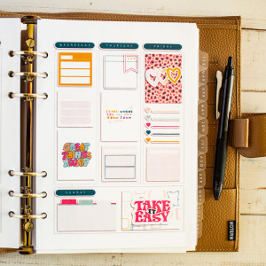 January 13 Planner (right)