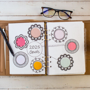 2025 Goals planner page