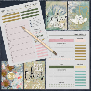 Weekly Planner Pockets
