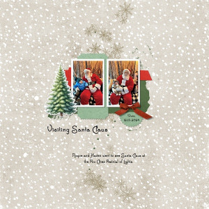 Visiting Santa Claus