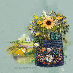 Flowers Are Like Friends
