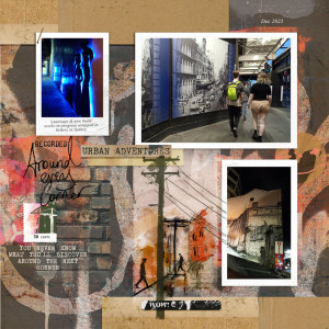 old sydney city facades & alleys