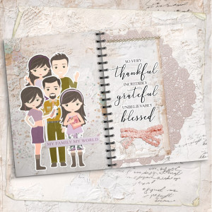 Mixed Media Journal: Family