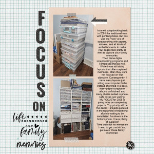 Focus On Family Memory Keeping